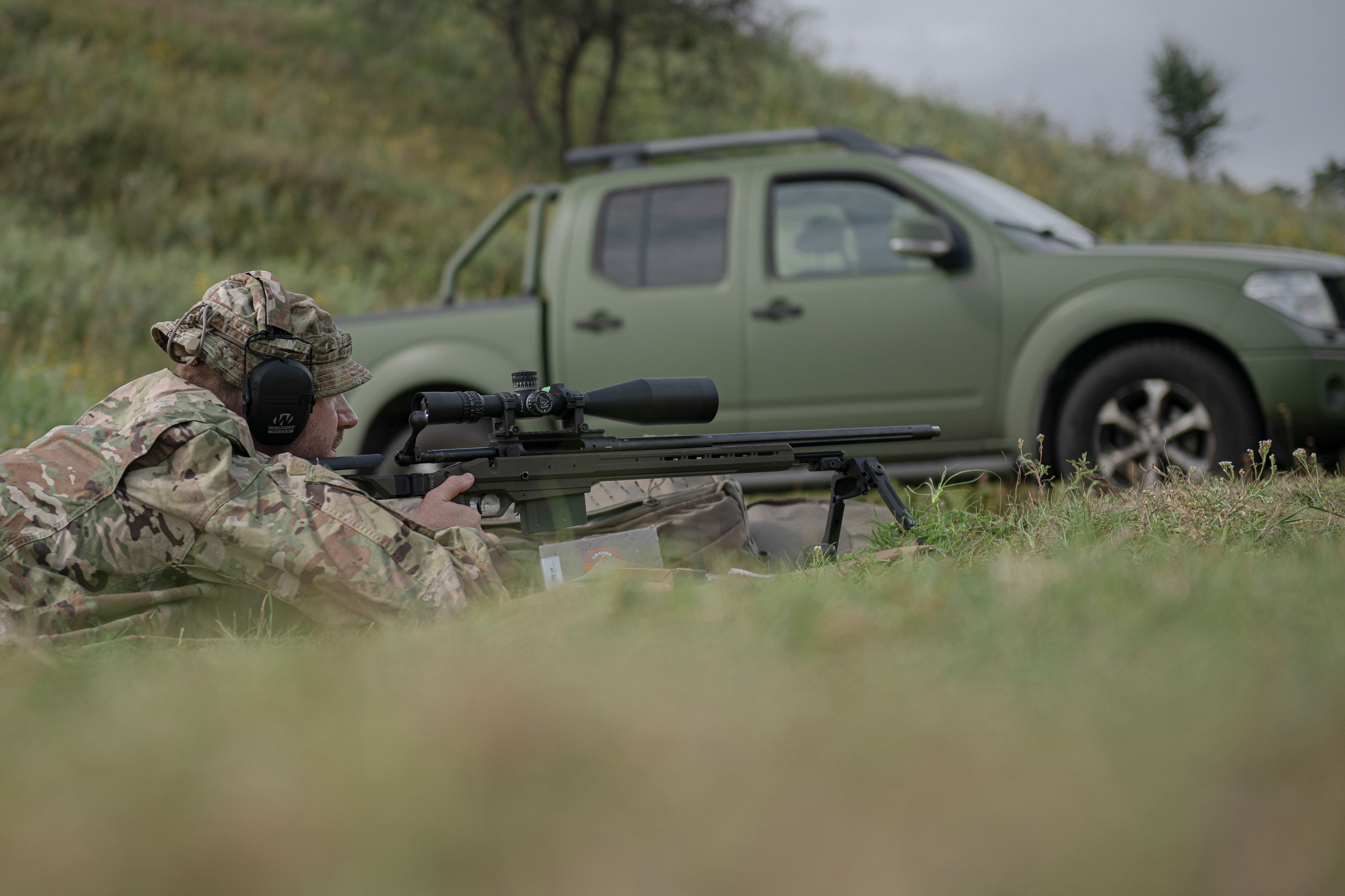 Russia Ukraine War Volunteer Sniper