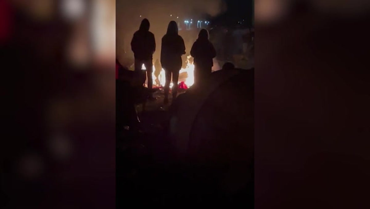 Reading Festival: Fires burn at campsites amid claims of poor security and safety