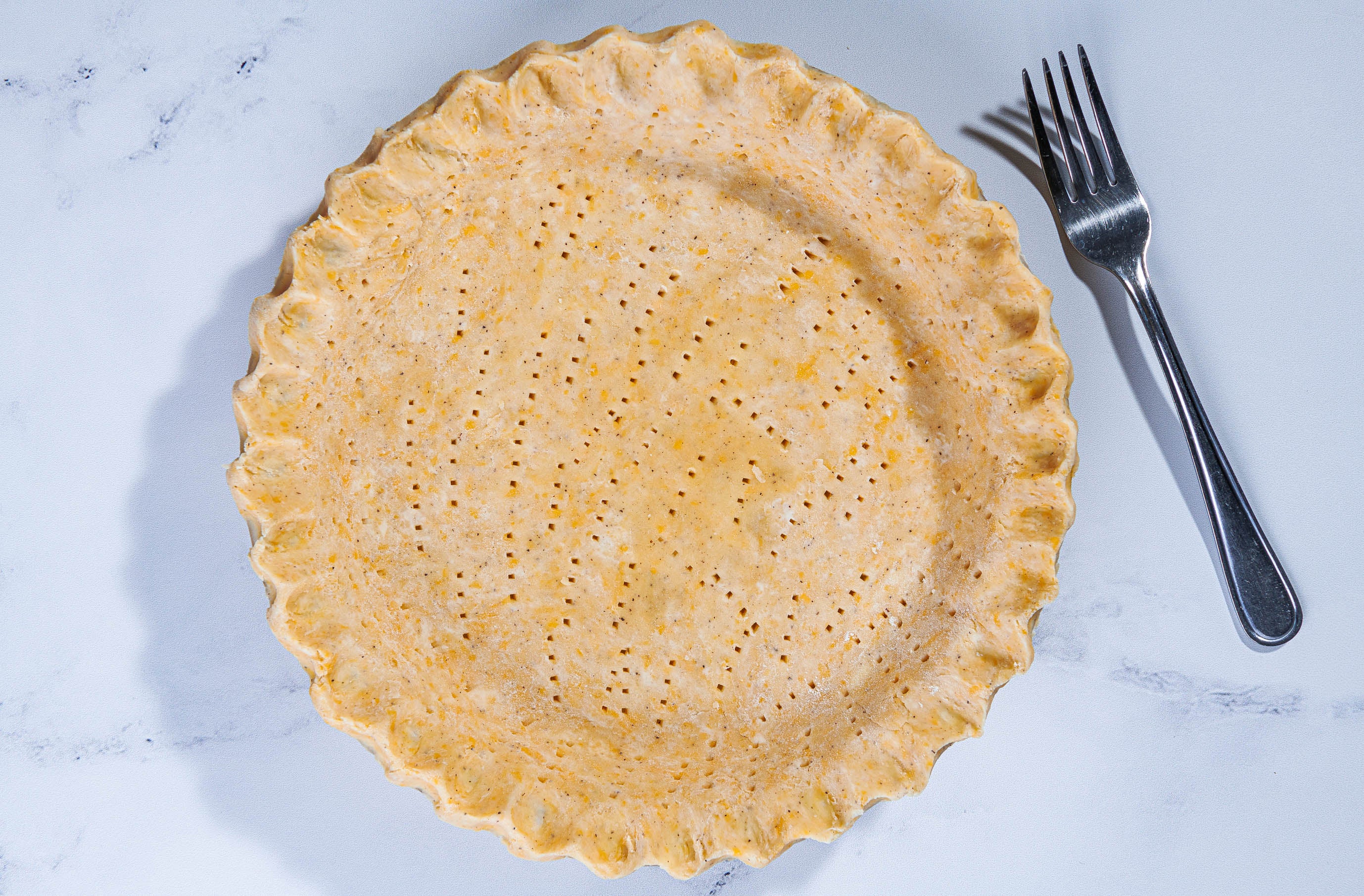 Making your own pie crust is the star of the show here