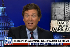 Tucker Carlson insists Putin is winning the war in Ukraine and blames Biden for not ending it