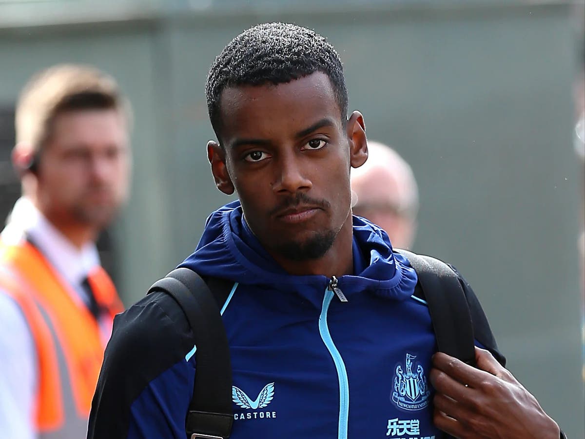 Newcastle still waiting to hear if Alexander Isak can face Liverpool