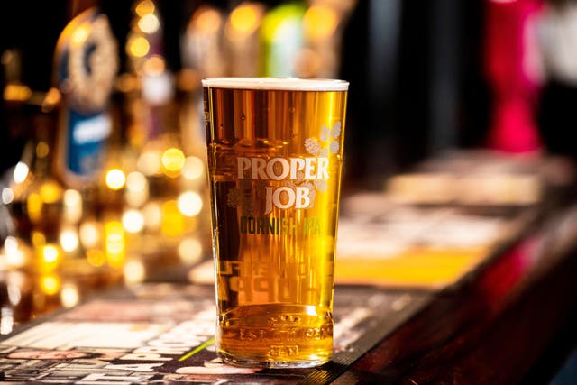 The boss of St Austell Brewery has called for Government action to offset rocketing energy costs (Alamy/PA)