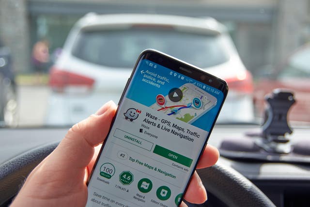 A police force was accused of misleading drivers after traffic officers admitted reporting their locations on a sat nav app even when they are moving (dennizn/Alamy Stock Photo/PA)