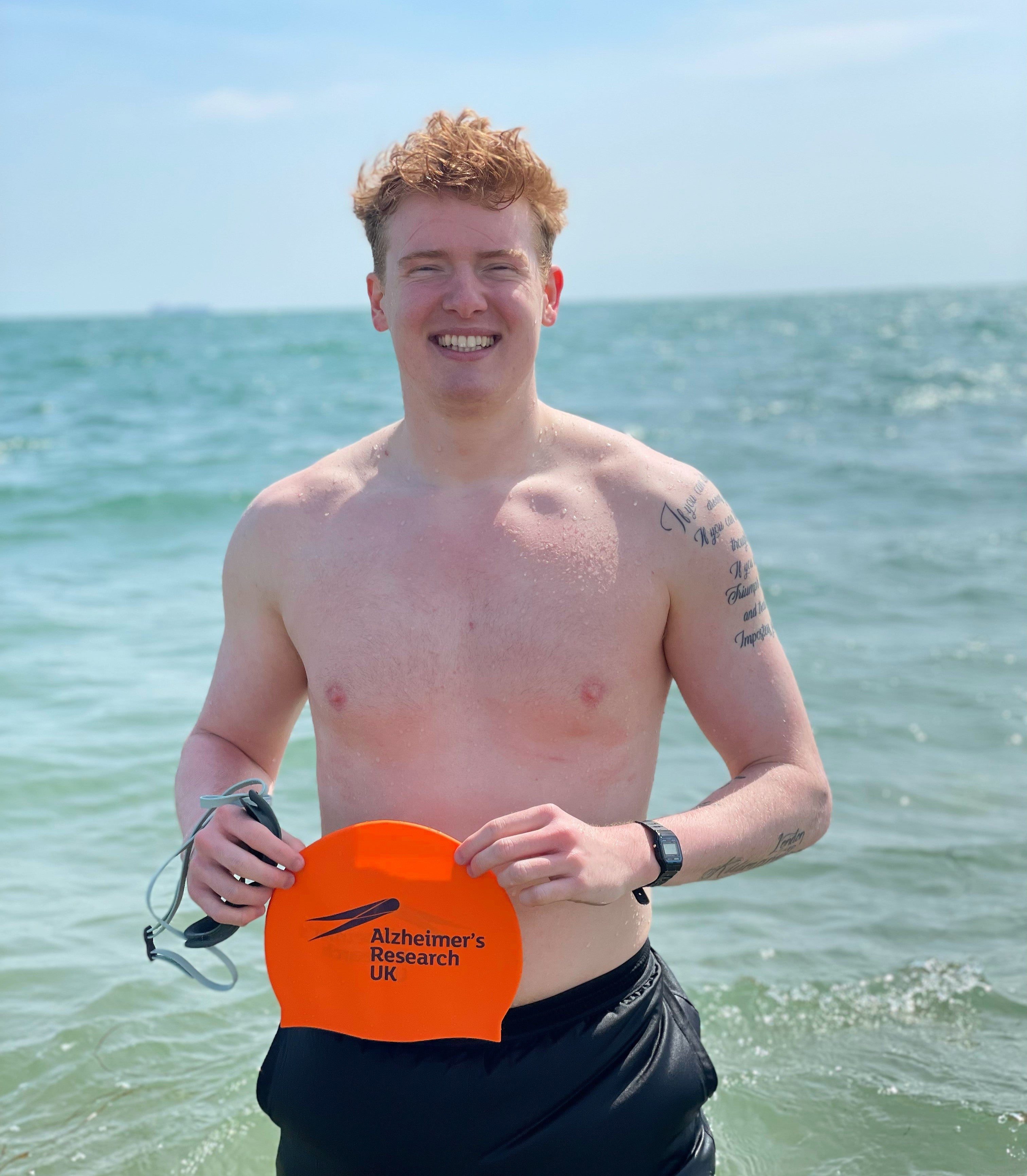 Louis Alexander will attempt to emulate Lord Byron by swimming from Europe to Asia, crossing the Hellespont in Turkey, one of the busiest shipping lanes in the world (Debra Alexander/PA)