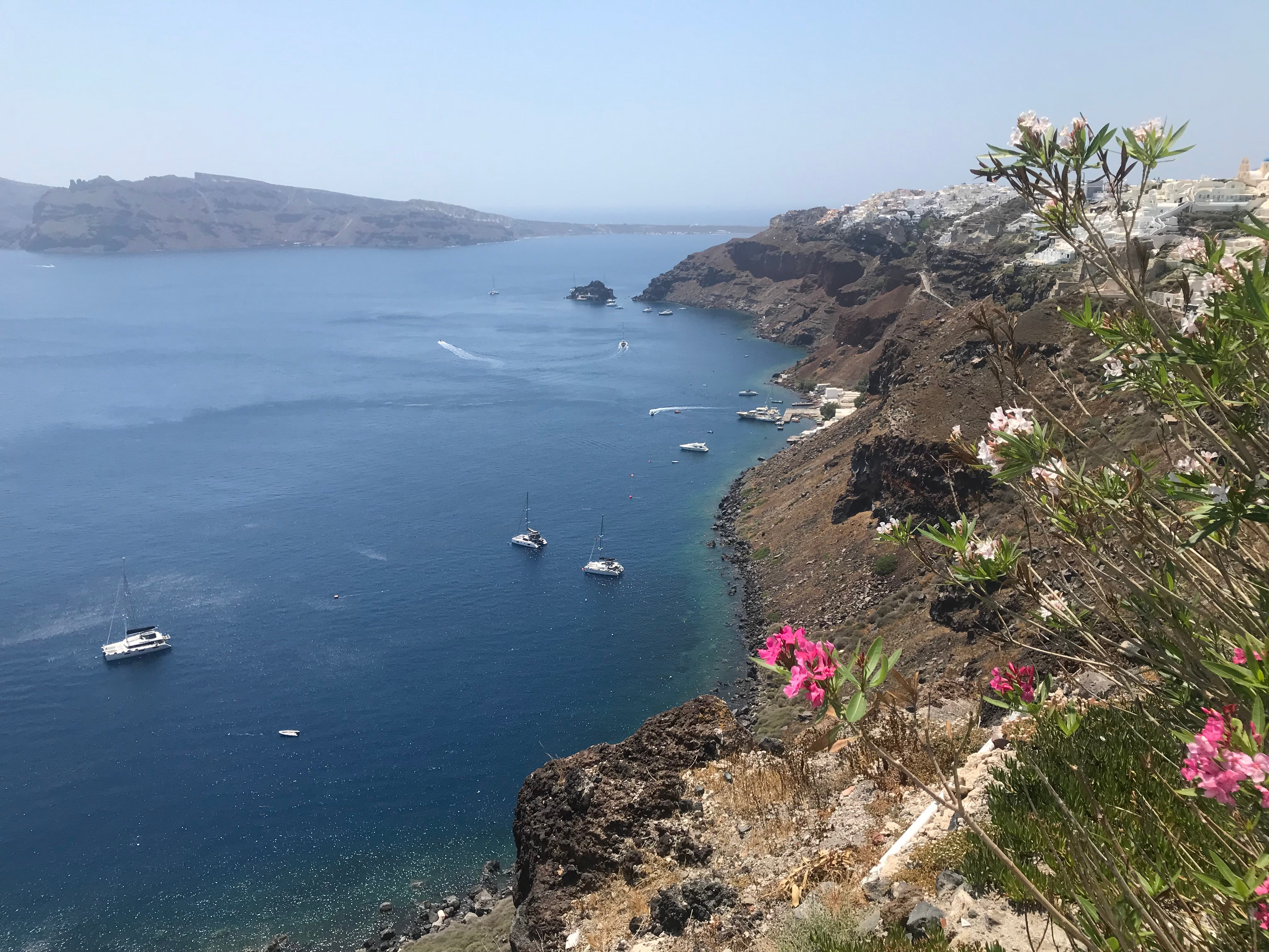 Bag a bargain in Santorini by staying there outside of peak season