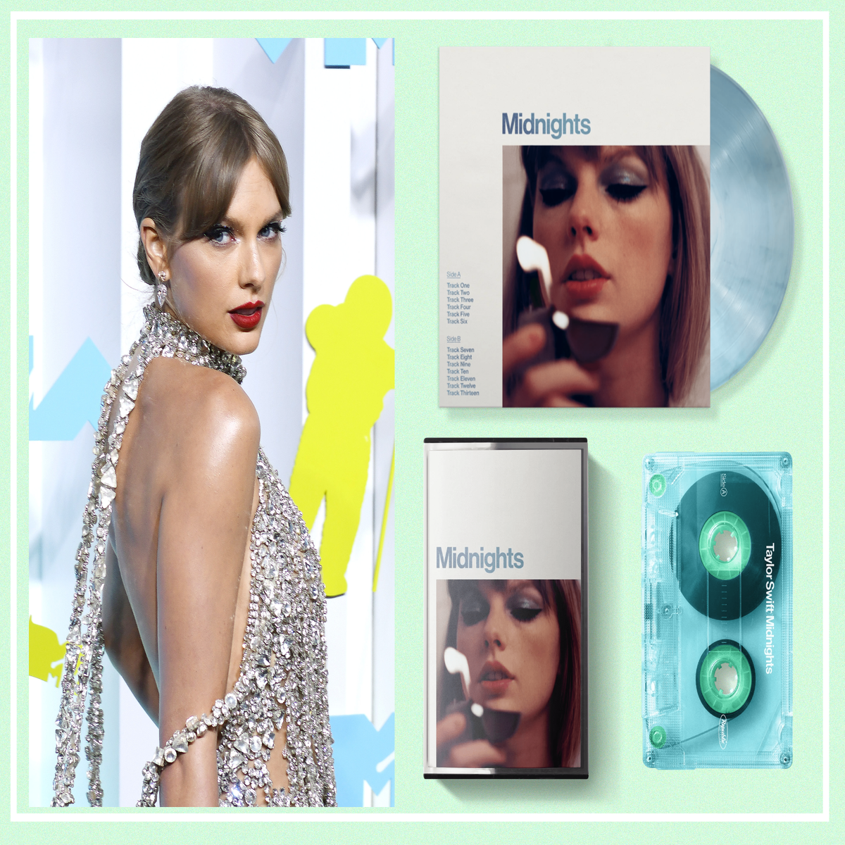 Taylor Swift 11 Album Packages Including 2022 New Album CD Midnight Box Set