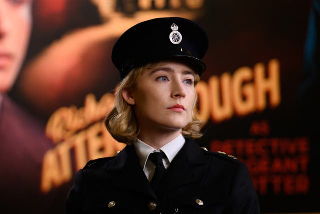 <p>Saoirse Ronan in ‘See How They Run’ </p>