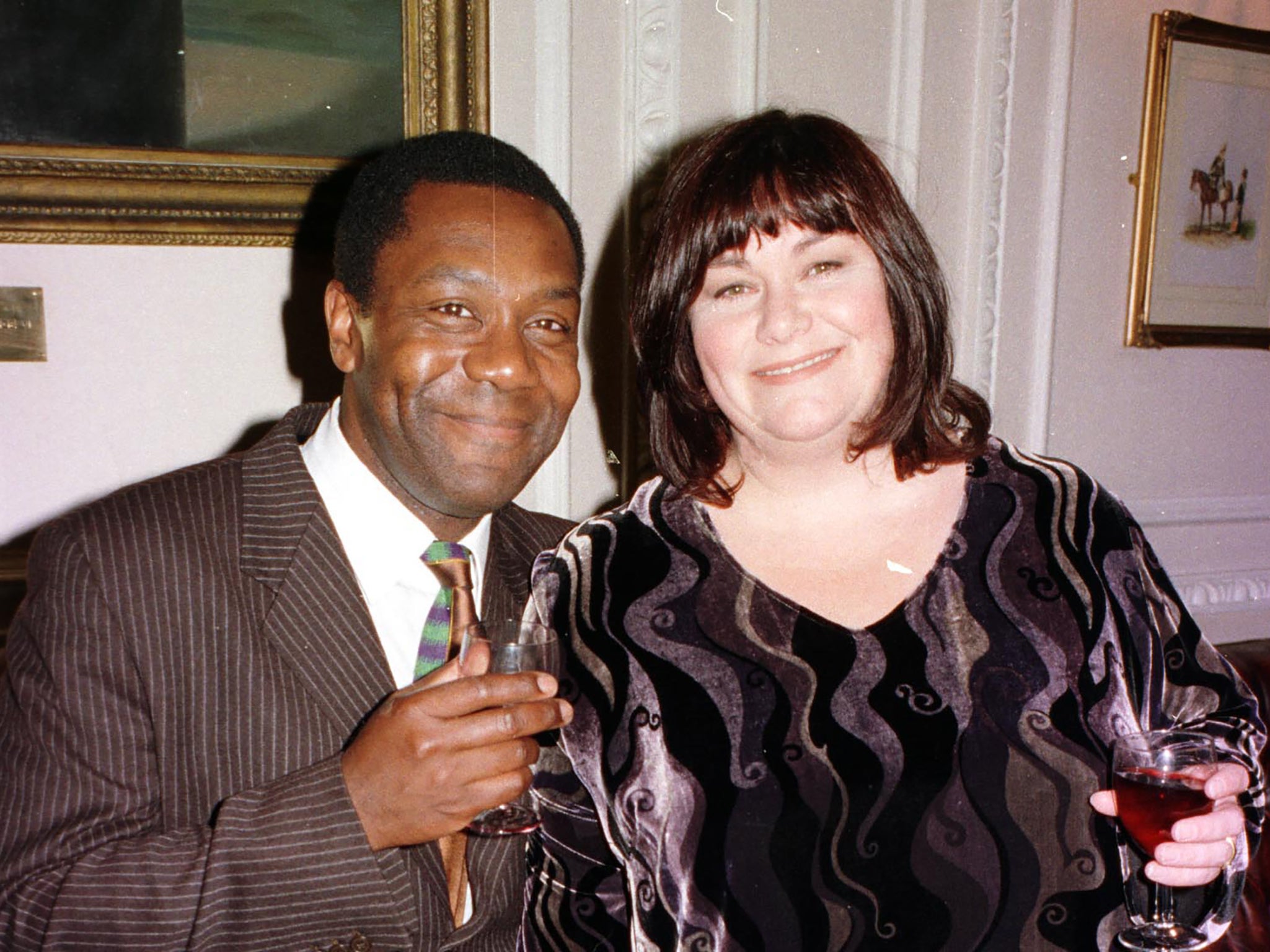 Lenny Henry and Dawn French, who’ve remained friends since their divorce