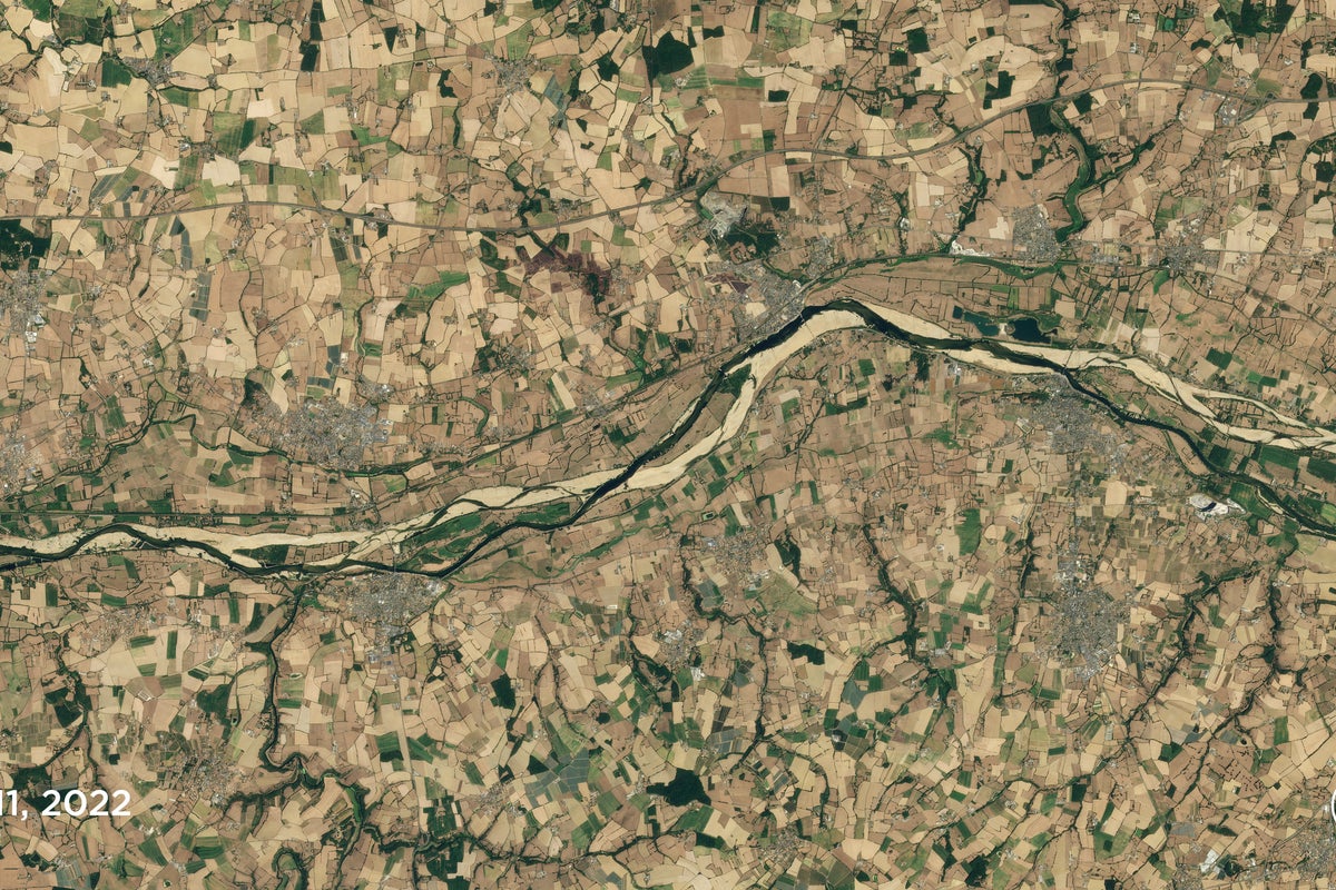 Shocking satellite images show impact of extreme drought on world’s ...