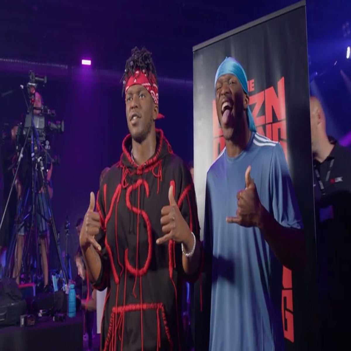 KSI comes face to face with his Madame Tussauds wax figure  