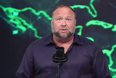 Alex Jones claims ‘Deep State’ will stage mass shootings to steal midterms - weeks after admitting Sandy Hook lies