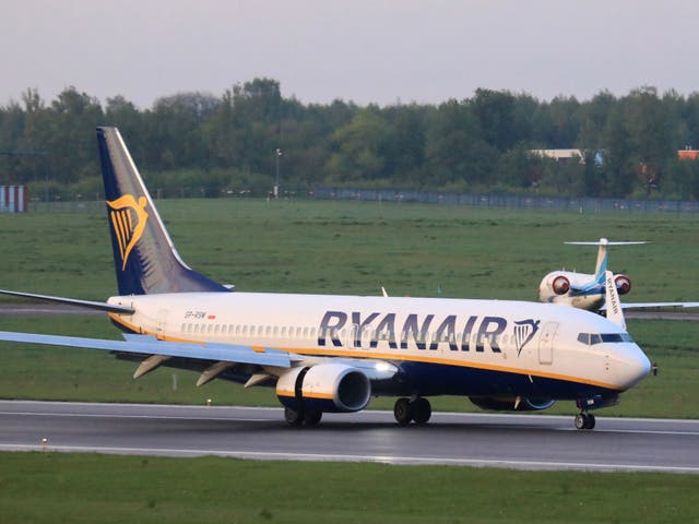 <p>Ryanair confirmed that ‘a small number of passengers became disruptive’ and had to be removed </p>