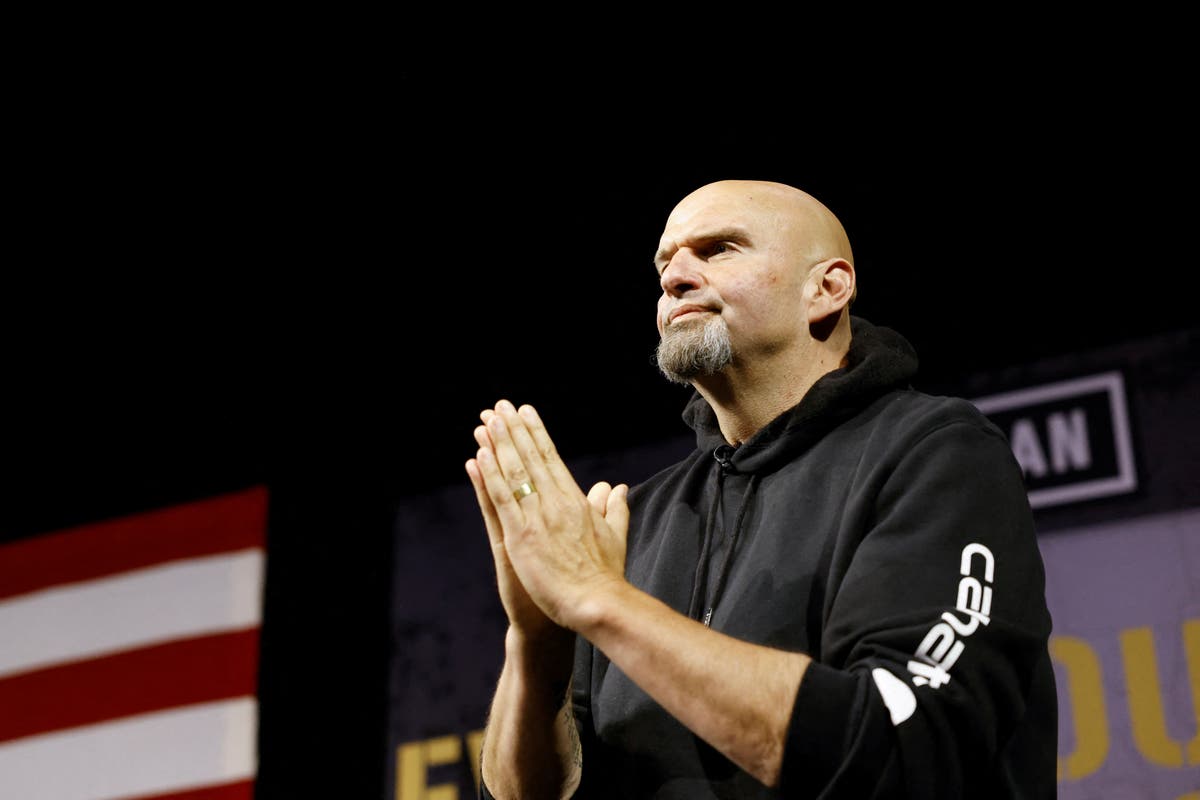 Fetterman campaign calls on Biden to decriminalise weed ahead of president’s Pennsylvania visit