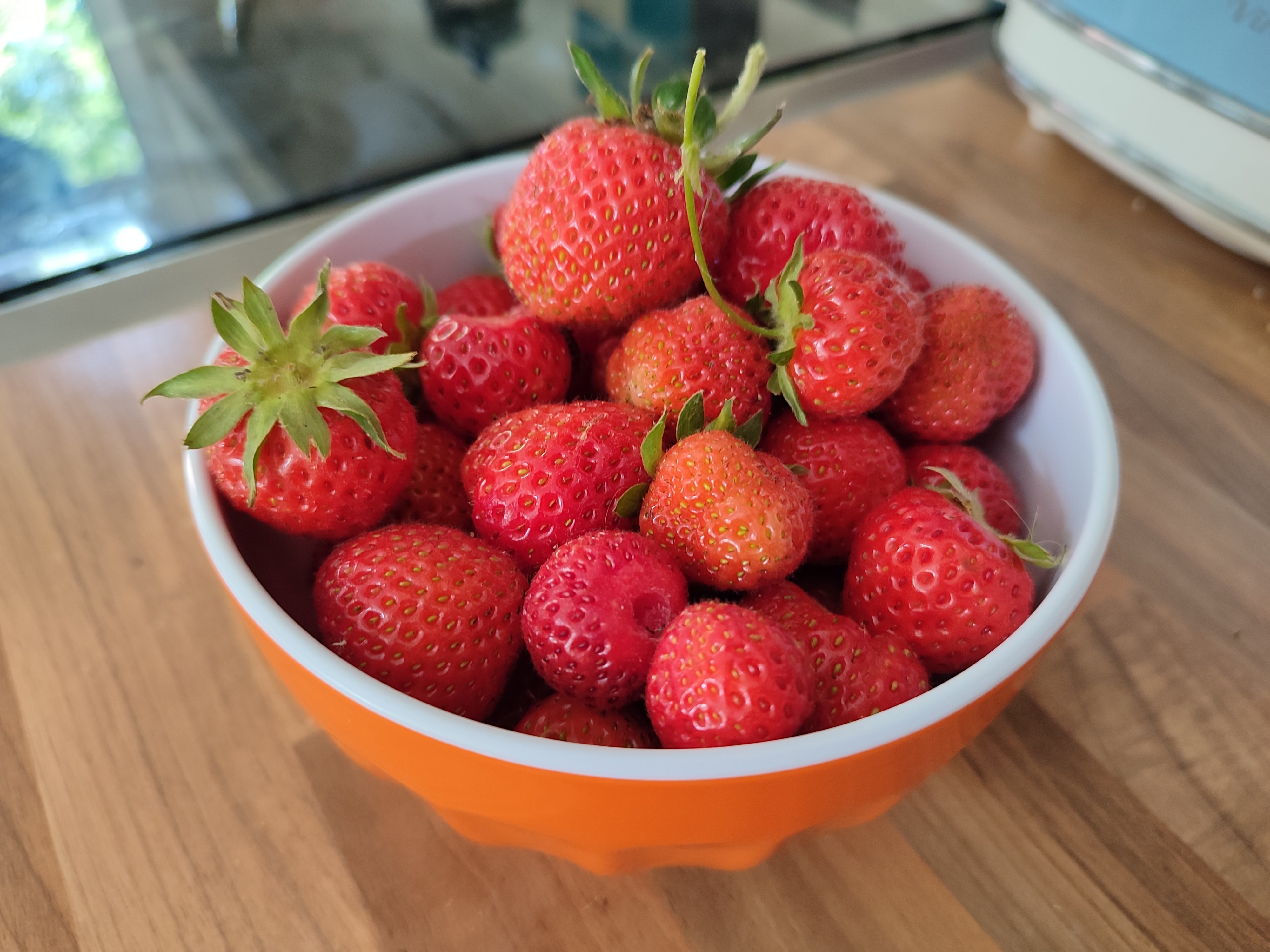 Some of Tess’ homegrown strawberries (Collect/PA Real Life)