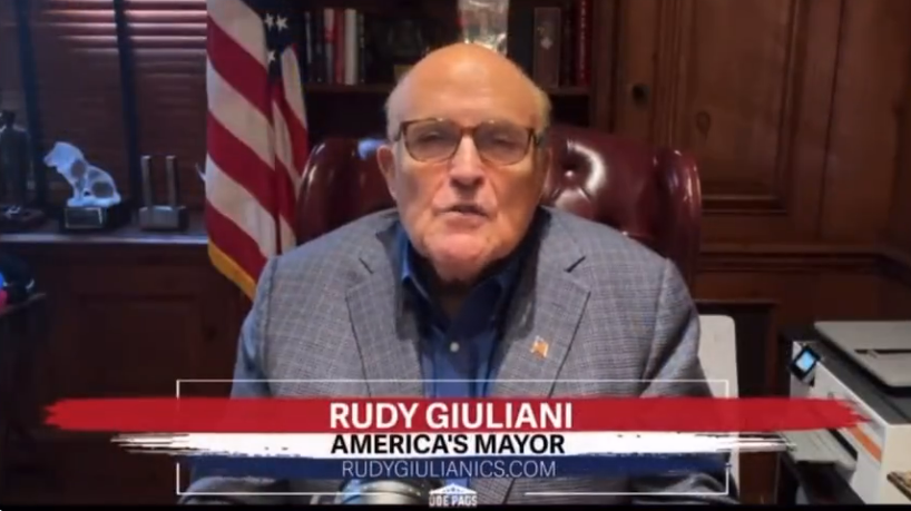 <p>Rudy Giuliani bemoaned the current state of policing in New York City and the country at large, claiming that the issues facing cops today stems from the fact that they can no longer ‘punch’ people</p>