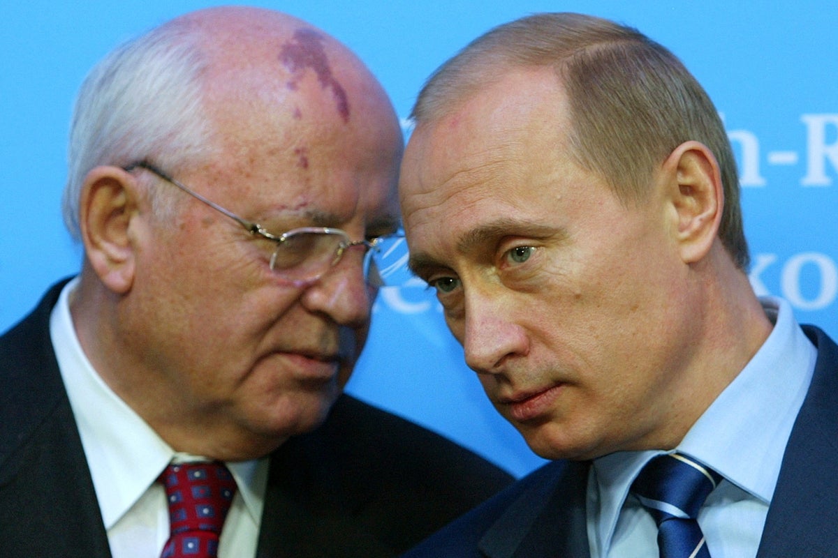 Wladimir Putin drückt nach dem Tod von Michail Gorbatschow 