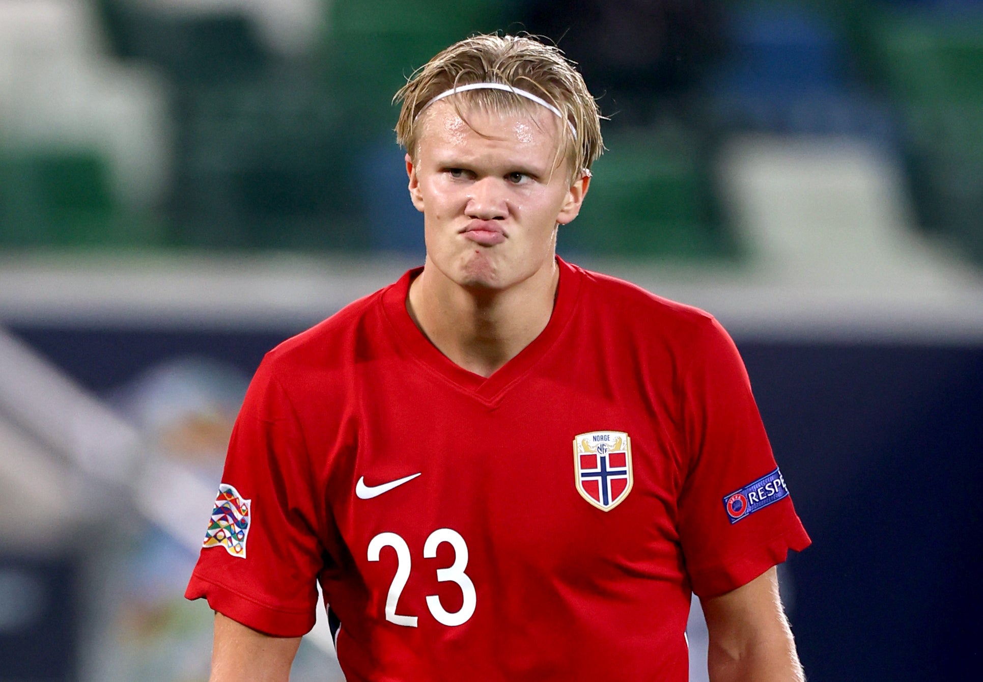 Erling Haaland, pictured, caught Steve Cooper’s eye five years ago (Liam McBurney/PA)