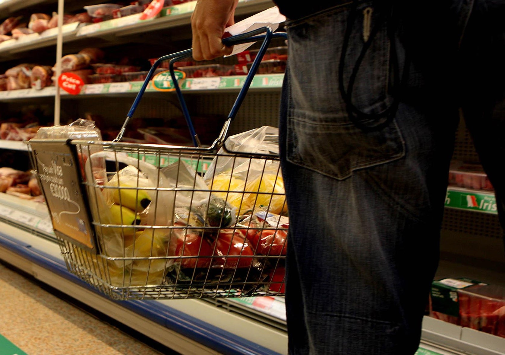 The price of food rose at the fastest rate since 2008, figures show