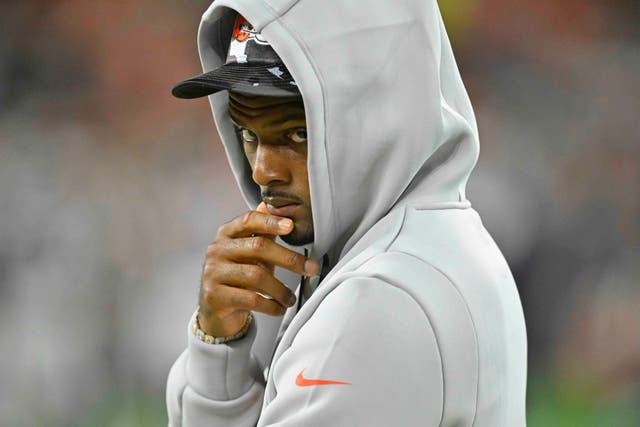 <p>The Cleveland Browns saw DeShaun Watson’s behavior as a PR problem with short-term effects on their brand </p>