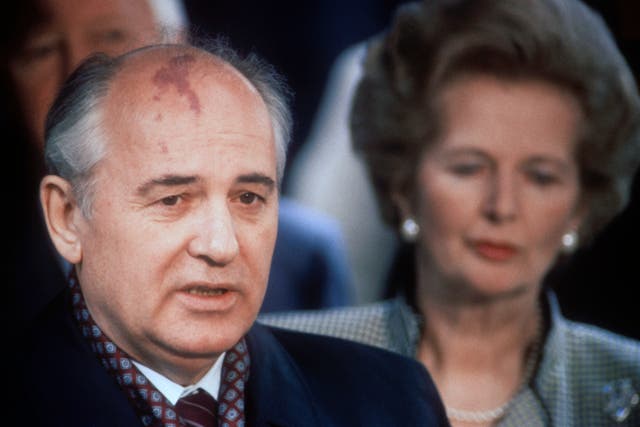 Prime Minister Boris Johnson has paid tribute to the ‘courage and integrity’ of former Soviet leader Mikhail Gorbachev (Martin Keene/PA)