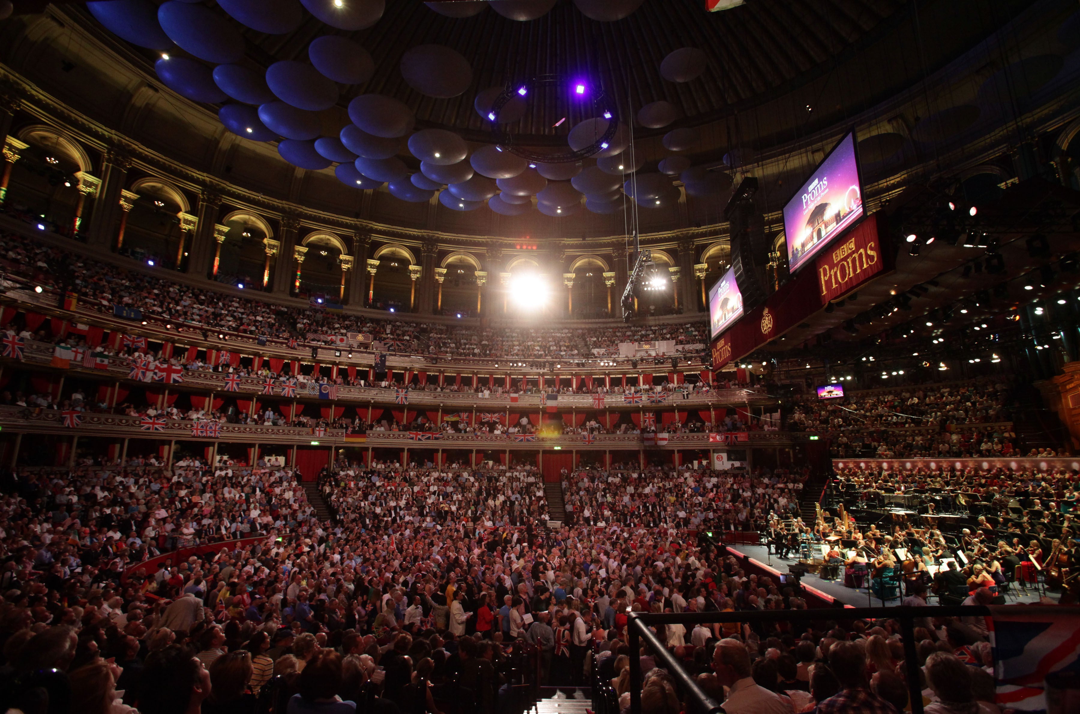 A fight nearly broke out at the Proms over popcorn