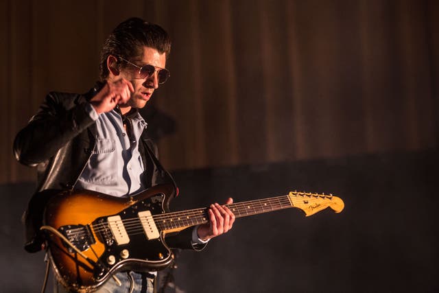 <p>Arctic Monkeys frontman Alex Turner</p>