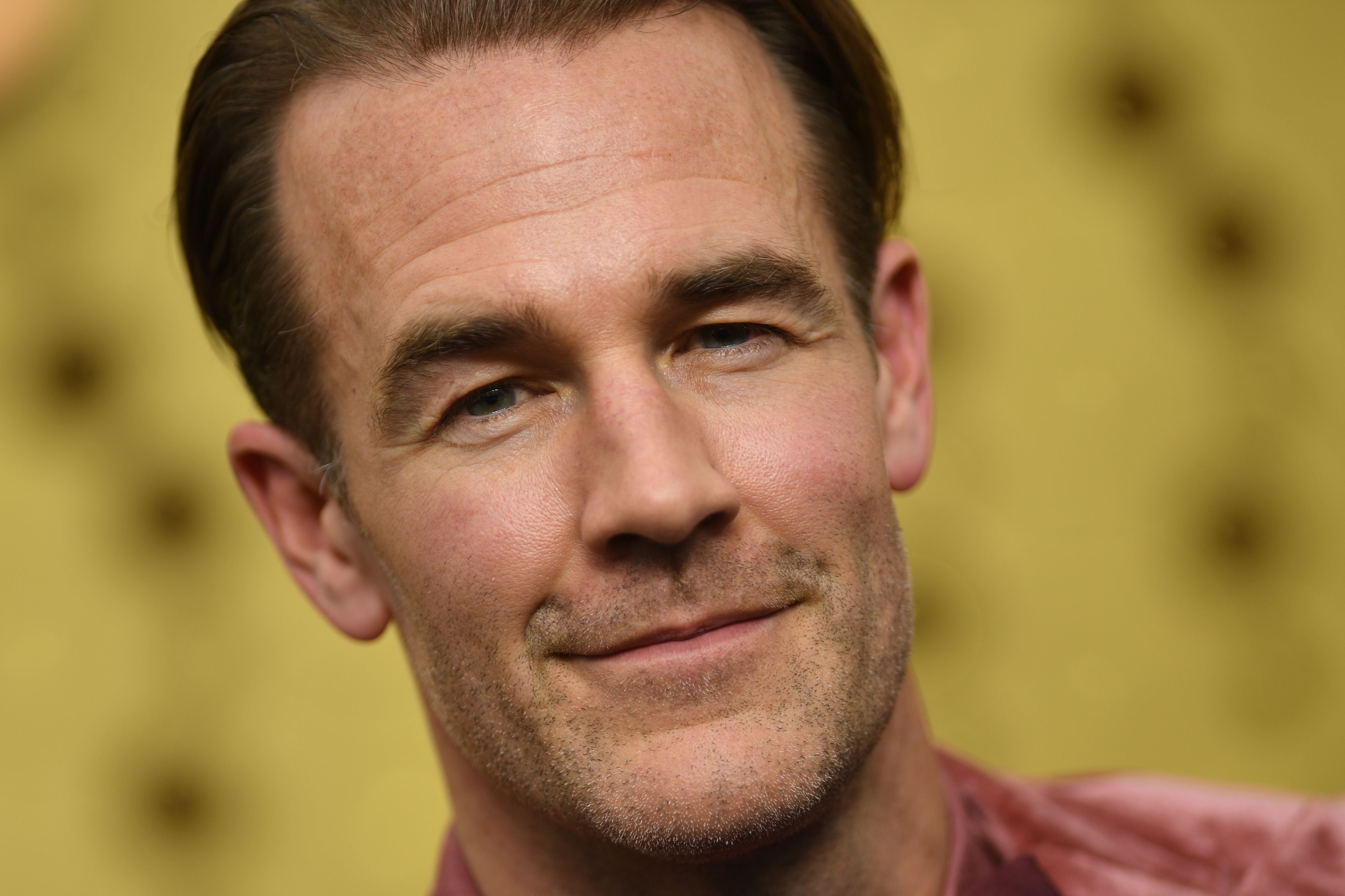 US actor James Van Der Beek arrives for the 71st Emmy Awards at the Microsoft Theatre in Los Angeles