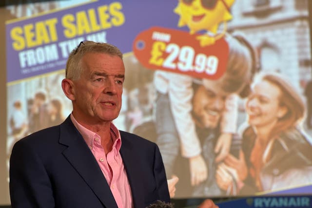 <p>Michael O’Leary, chief executive of Ryanair</p>