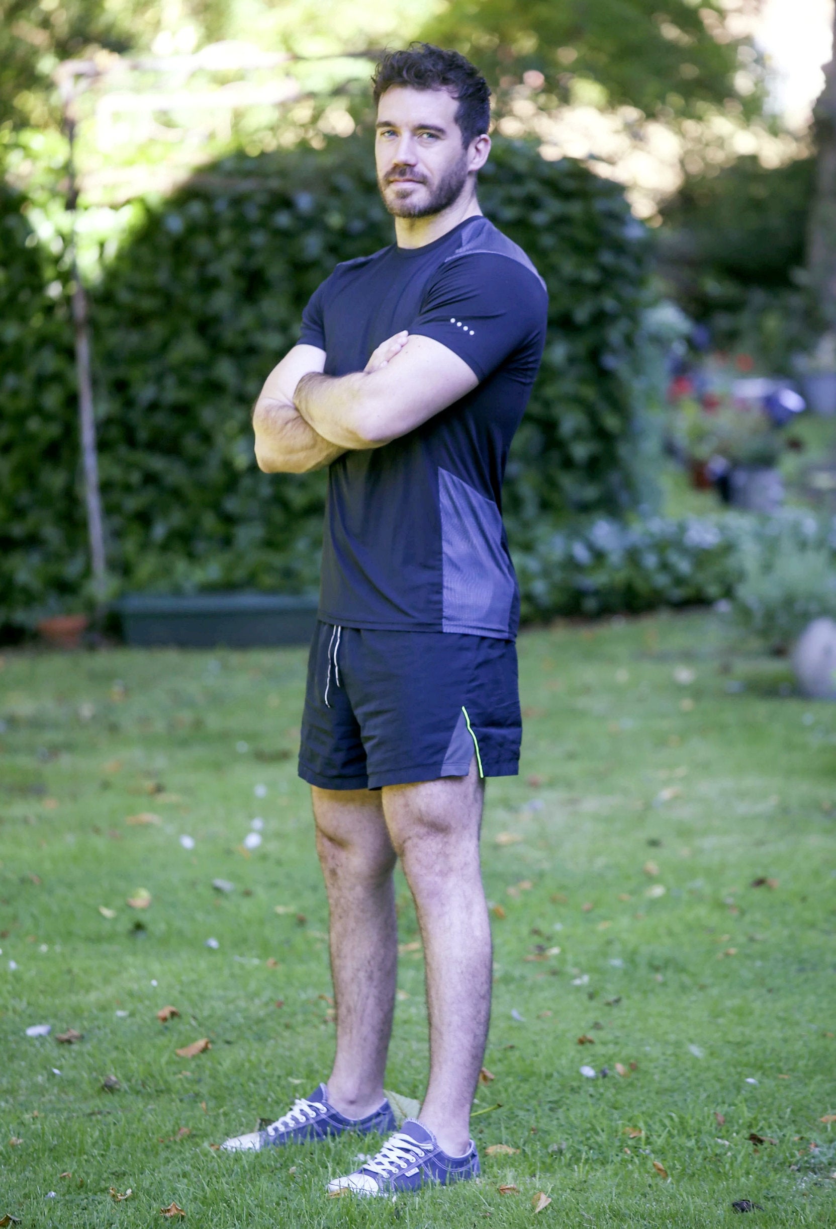 Stuart Irvine began to experience excruciating pain in his calves and back