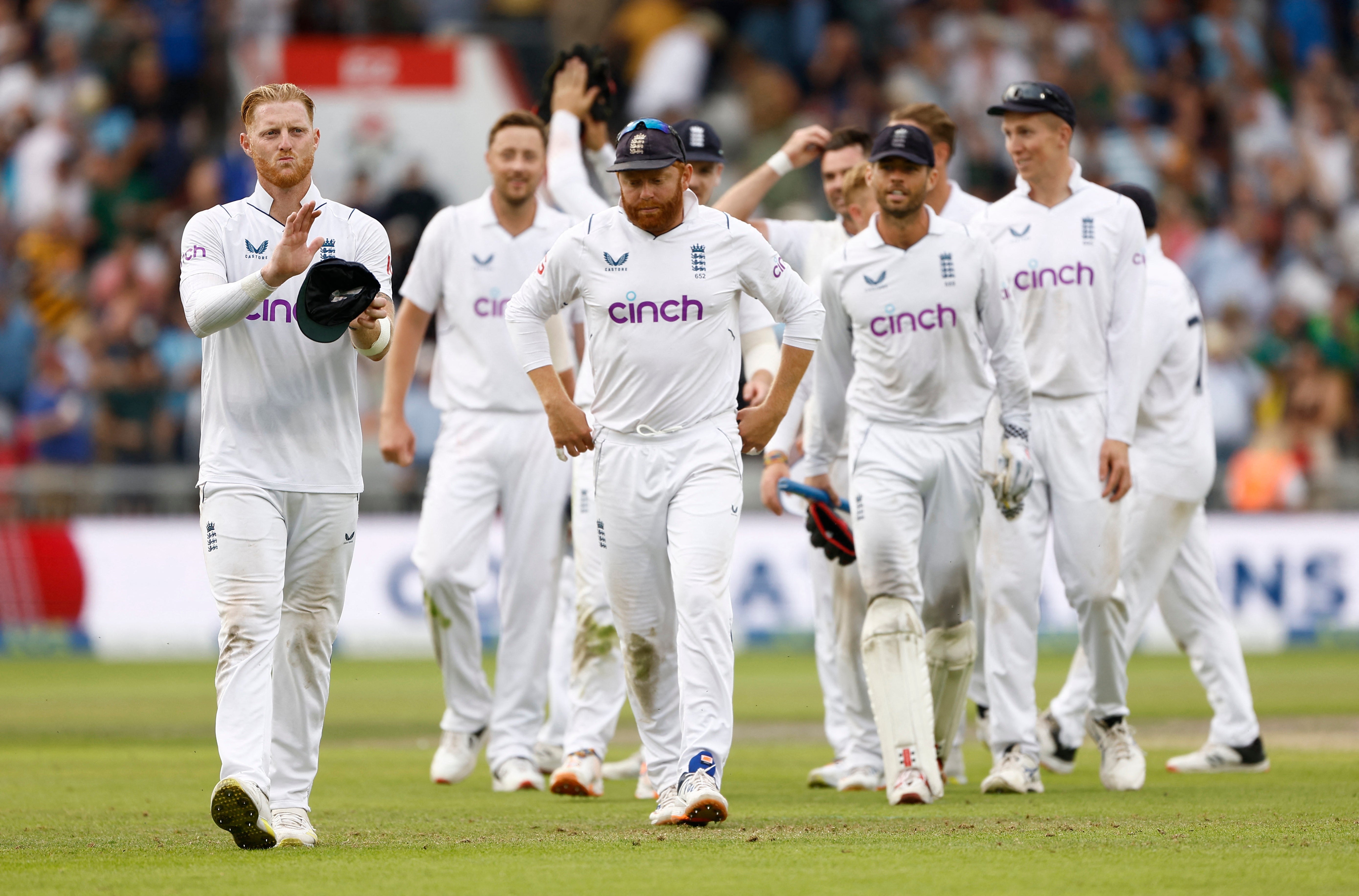 England will pick from an unchanged squad at The Oval