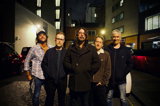Foo Fighters are already in London, preparing for their shows at Wembley. 