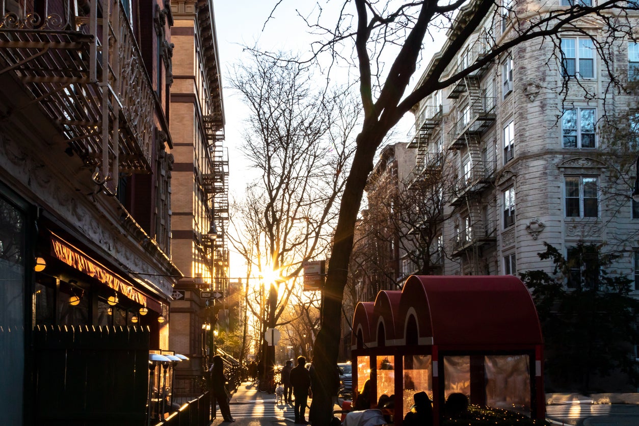 <p>Perry Street in New York’s West Village</p>