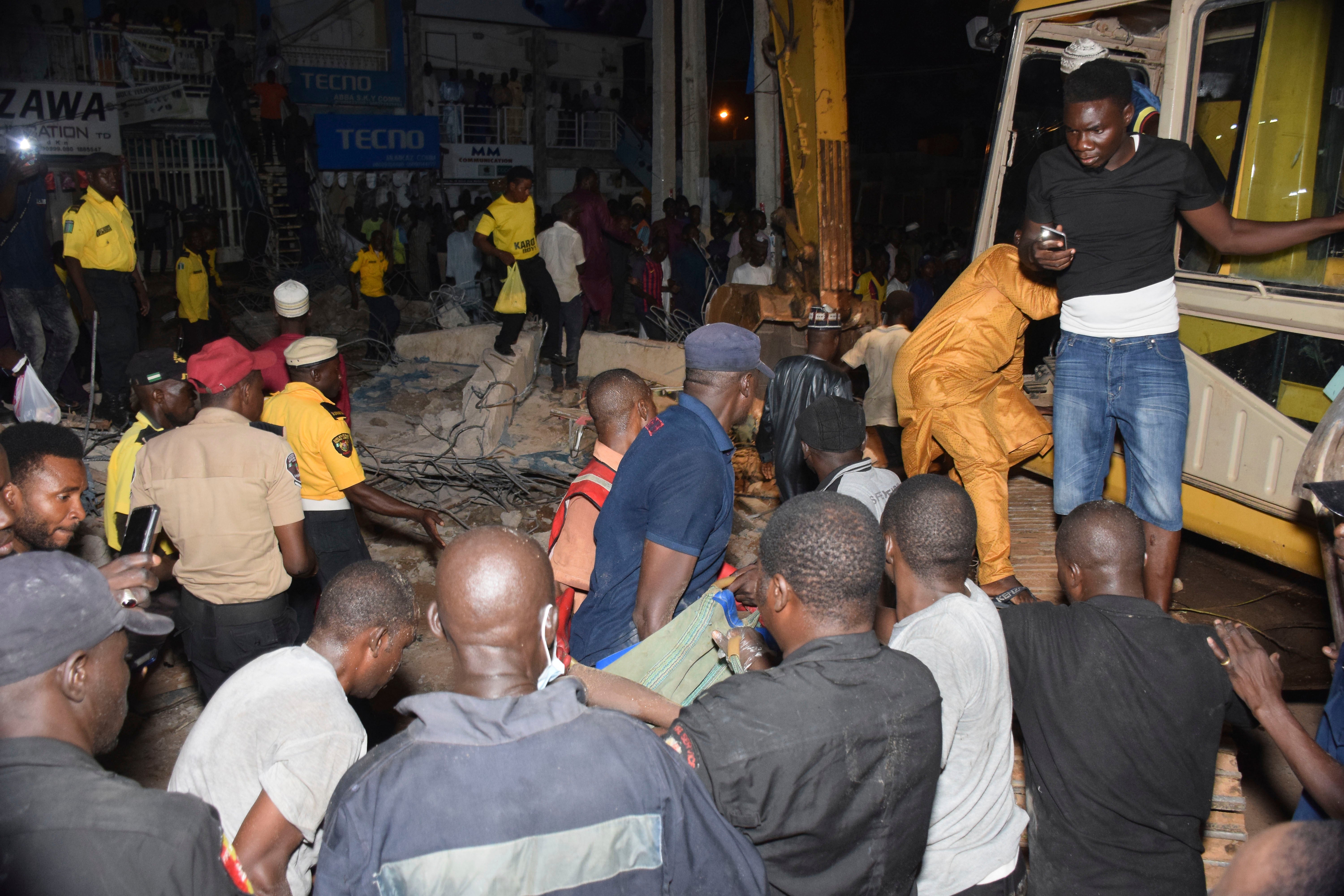 Nigeria Building Collapsed