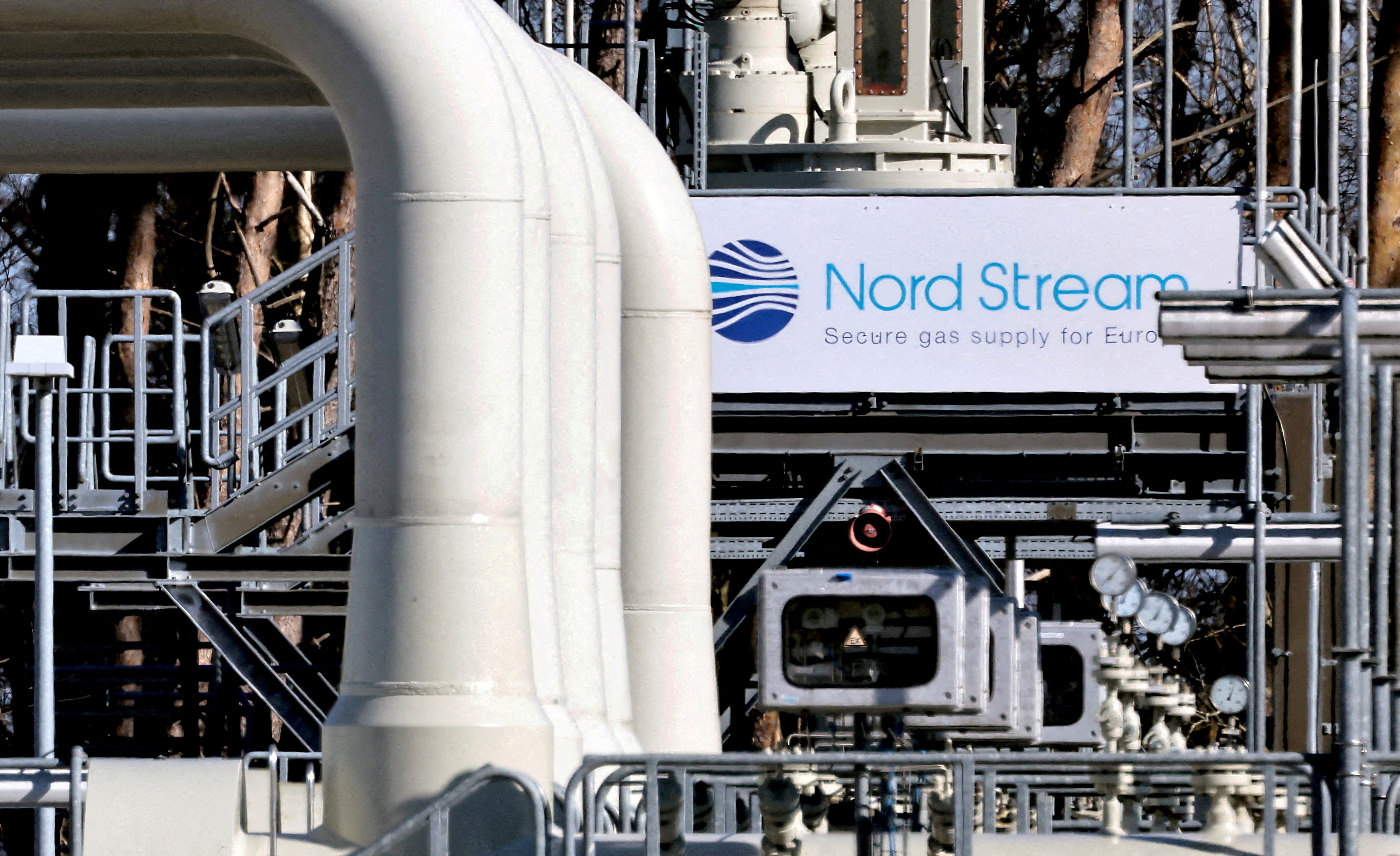 Nord Stream 1 runs from Russia to Germany through Baltic Sea