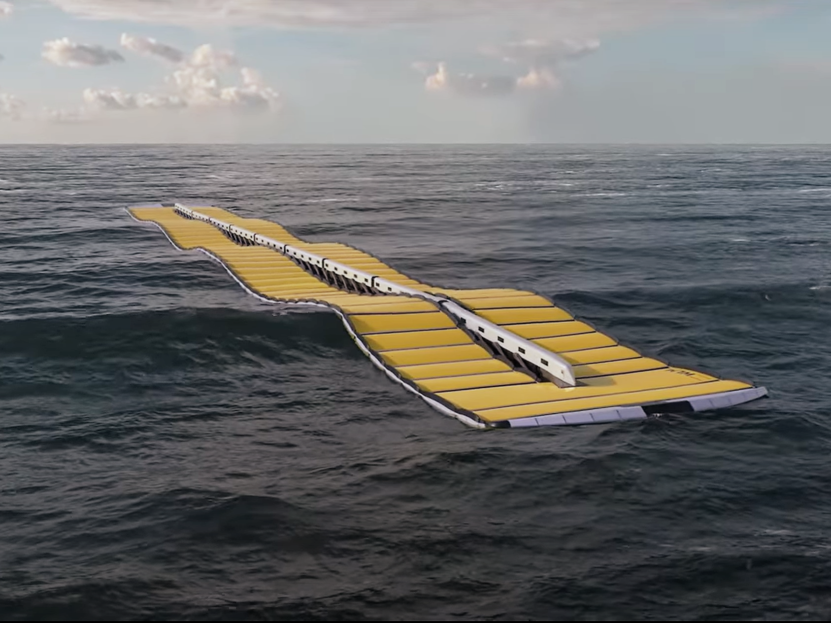 <p>A concept of the Waveline Magnet, designed by Sea Wave Energy Ltd</p>