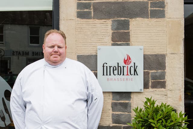 David Haetzman has had to close his restaurant, the Firebrick Brasserie in Lauder, Scotland, because of escalating costs (Amanda Jordan/PA)