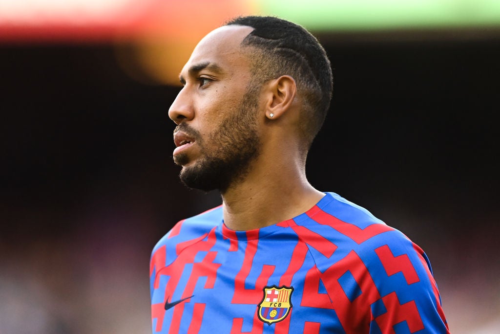 Pierre-Emerick Aubameyang suffered a fractured jaw, according to reports in Spain