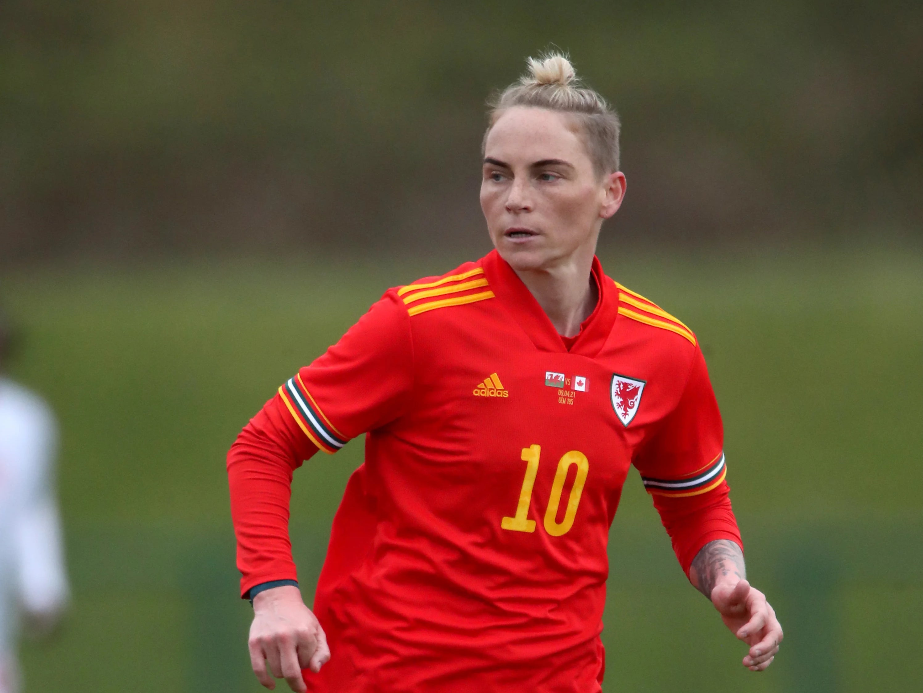 Wales’ US-based star Jess Fishlock has not played at a major tournament during her career