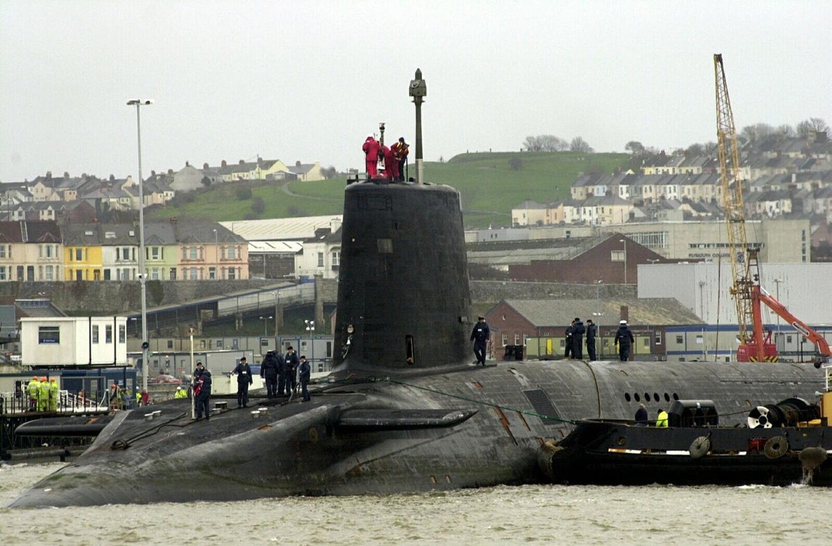 Royal Navy orders investigation into nuclear submarine repaired with glue