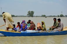 ‘You are killing us’: Flooded Pakistan faces climate crisis it did not create 