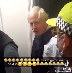 ‘I think he was pleased to see me’: Man wakes up to find Boris Johnson on police raid in his flat