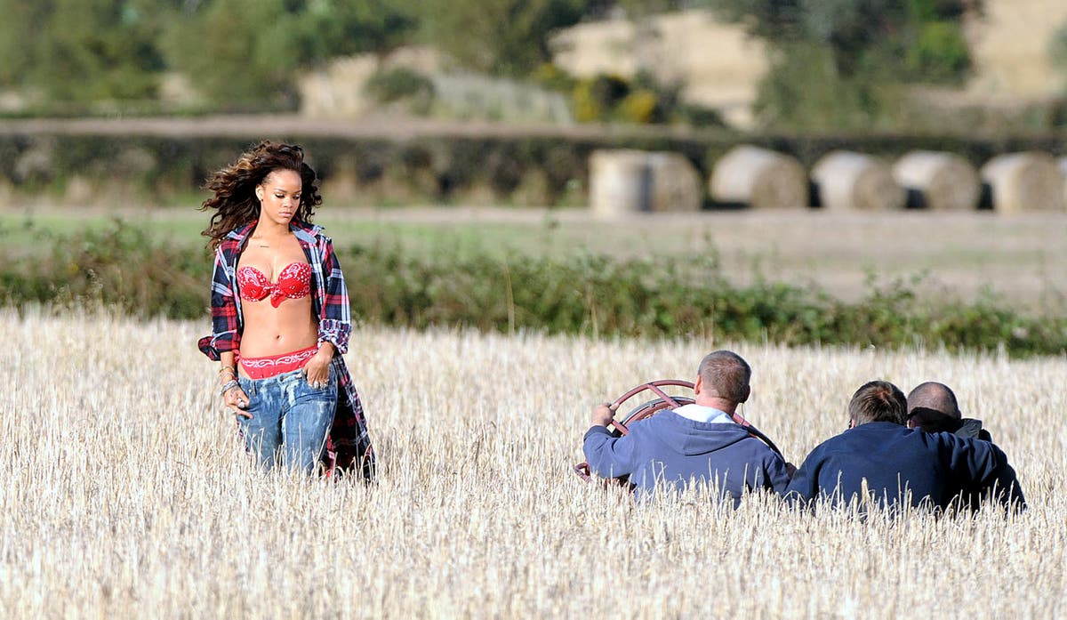 Firefighters tackle blaze in Co Down barley field made famous by Rihanna