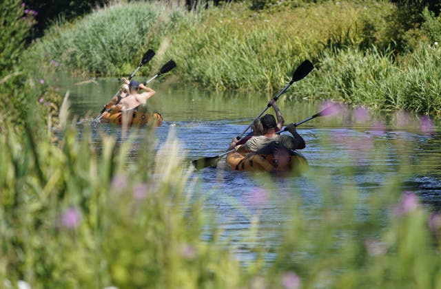 Canals and rivers can help boost your mood, new study suggests (Andrew Matthews/PA)