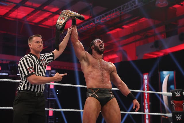 <p>Drew McIntyre wins WWE Championship at WrestleMania amid Covid pandemic</p>