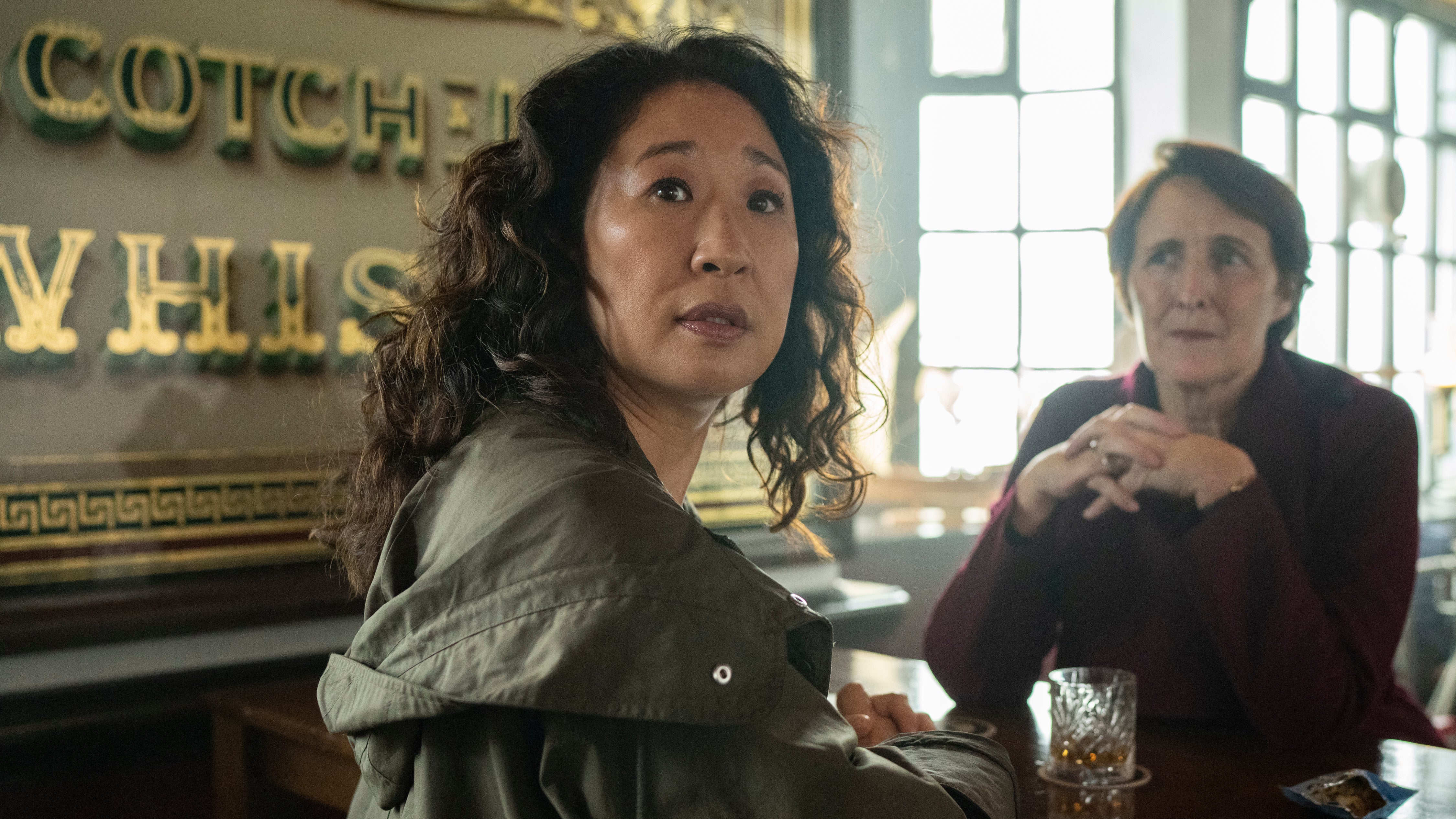 Spy game: Sandra Oh and Fiona Shaw in ‘Killing Eve’