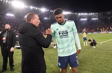 Brendan Rodgers accuses Wesley Fofana’s camp of ‘cheap shot’ after Chelsea move