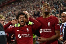 Jurgen Klopp hails Fabio Carvalho’s late winner as a ‘perfect moment’ before Merseyside derby