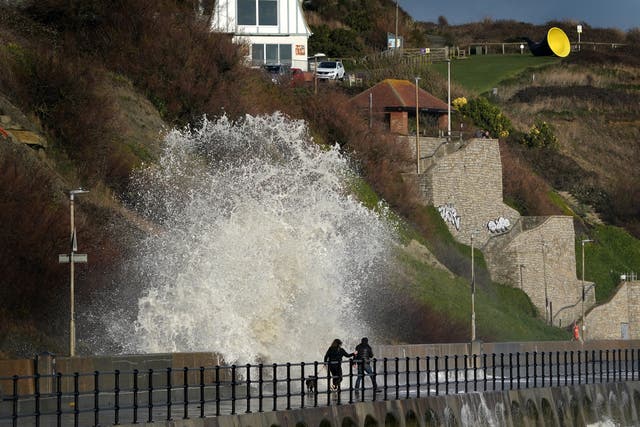 A list of possible storm names are compiled by Irish forecaster Met Eireann, the UK’s Met Office and the Dutch national weather forecasting service KNMI (PA)