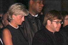 Elton John pays tribute to Princess Diana with throwback photo on 25th anniversary of her death