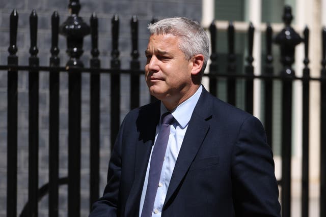Health Secretary Steve Barclay will reportedly tell the NHS to scrap some of its targets and focus on cutting wait times for areas including ambulances, operations and GP appointments (James Manning/PA)